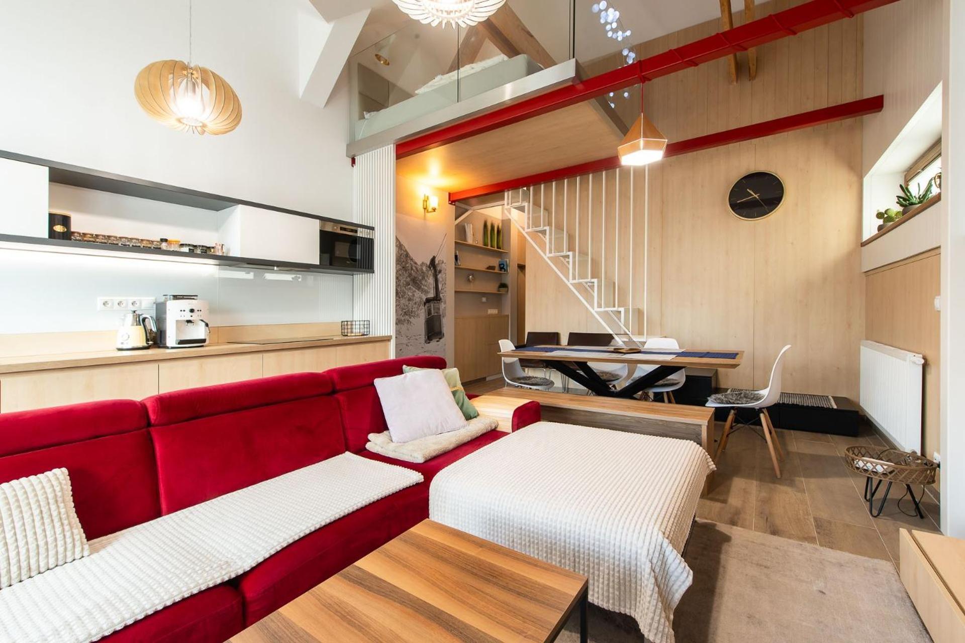 Moderný apartmán Swen s 2 terasami Tatranská Lomnica Exterior foto